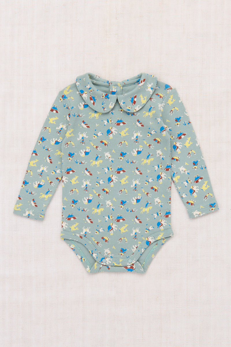 Baby Petit Collar Onesie | Overcast Circus