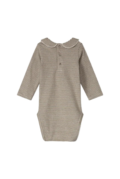 Baby Collar Onesie | Woody Cream