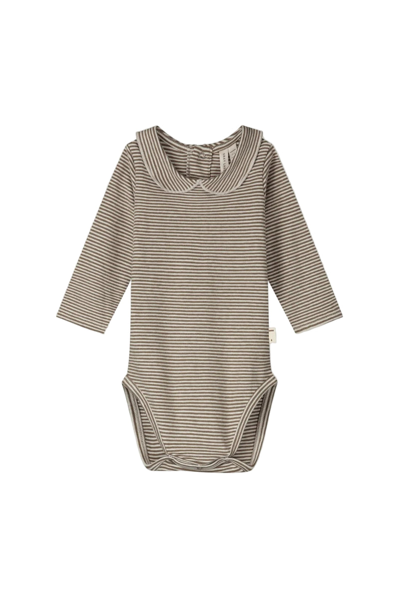 Baby Collar Onesie | Woody Cream