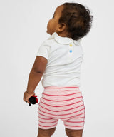 Belle Ruffle One-Piece | Rose Piping