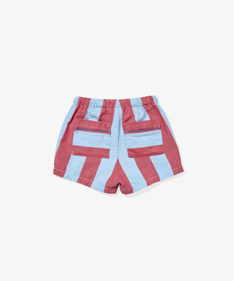 Baby Bingo Short | Cherry Stripe