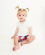 Baby Bingo Short | Cherry Stripe