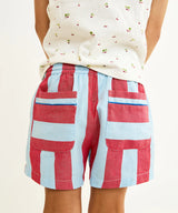 Bingo Short | Cherry Stripe