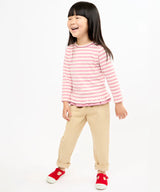 Bowie Pant | Khaki with Navy Ties