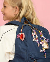 Royal Heart Bag Charm