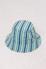 Bucket Hat | Blue Ribbon Vaquero Stripe