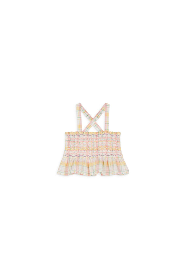 Camisole Florentina | Yellow Positano Checks