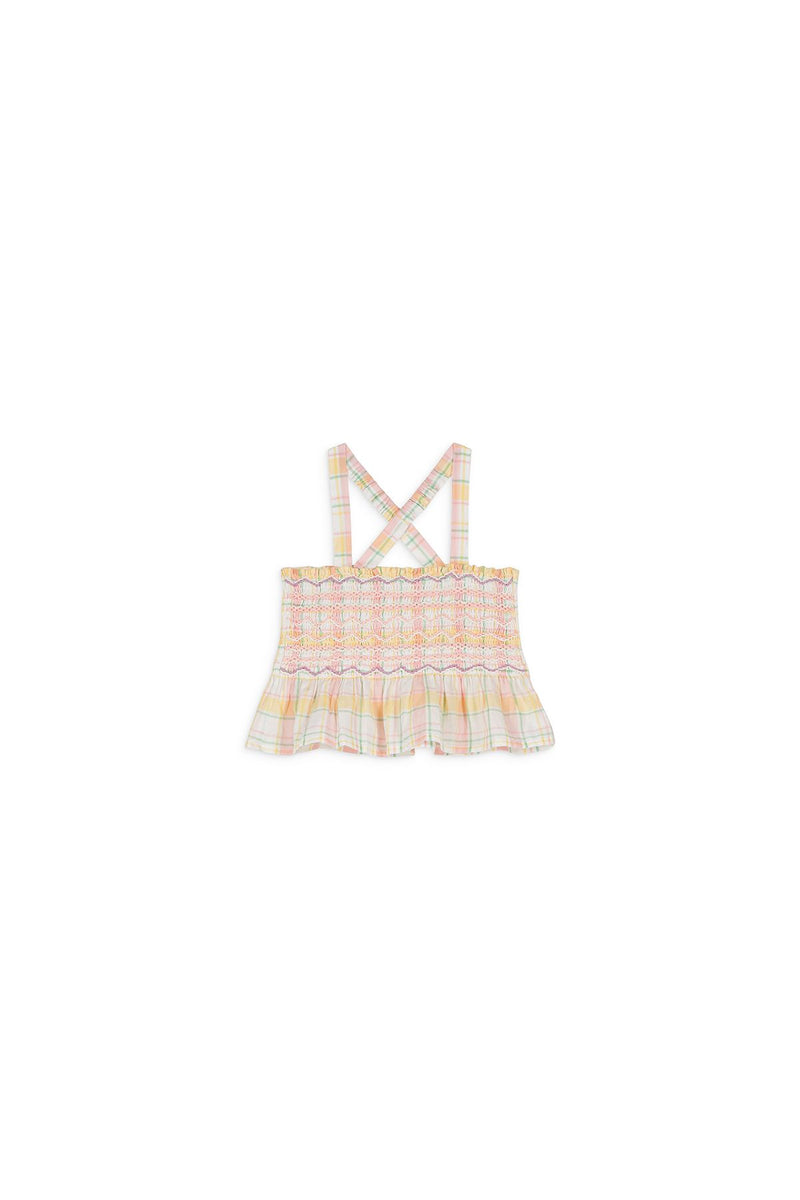 Camisole Florentina | Yellow Positano Checks