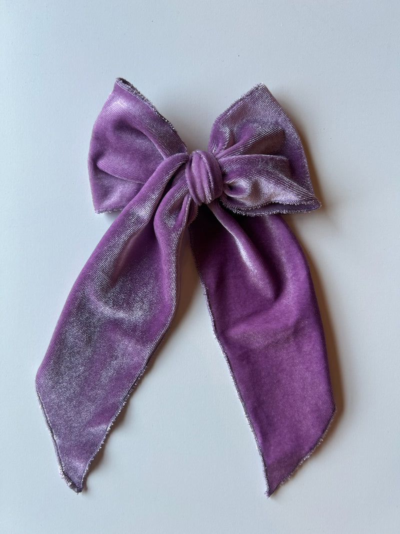 Velvet Bow | Oversized Girly