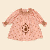 Cece Smock Dress | Meadow Calico Ribbon