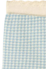 Check Jacquard Shorts | Dusty Blue Check