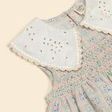 Cornelia Sleeveless Smock Dress | Rosepanel Mint