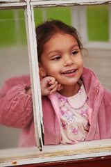 Unicorn Collared Blouse | Rose & Purple Unicorn