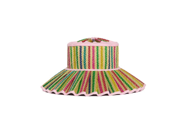 Luxe Capri Hat | Tropical Pink Candy Maxi