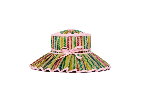 Luxe Capri Child Hat | Tropical Candy Pink