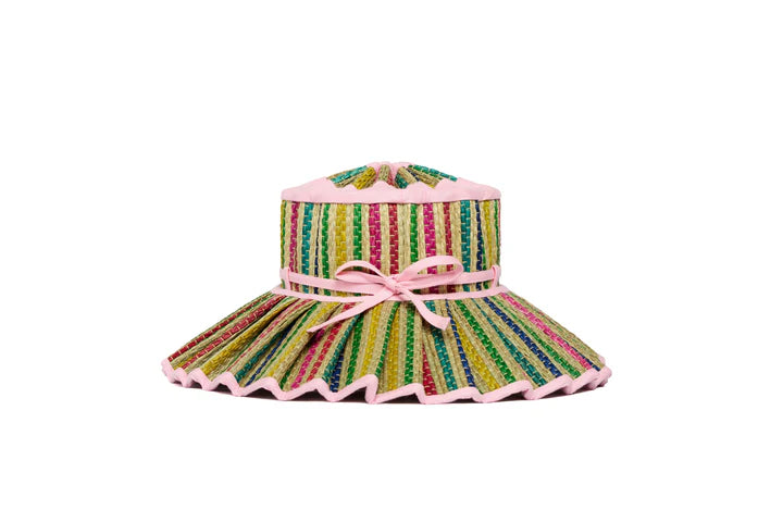 Luxe Capri Child Hat | Tropical Candy Pink