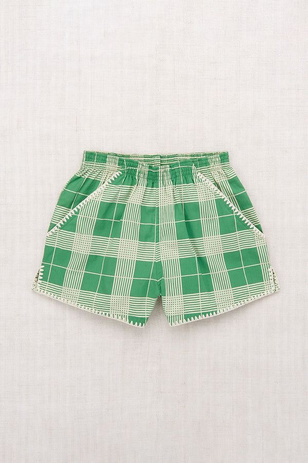 Traveler Short | Bottle Green Piazza