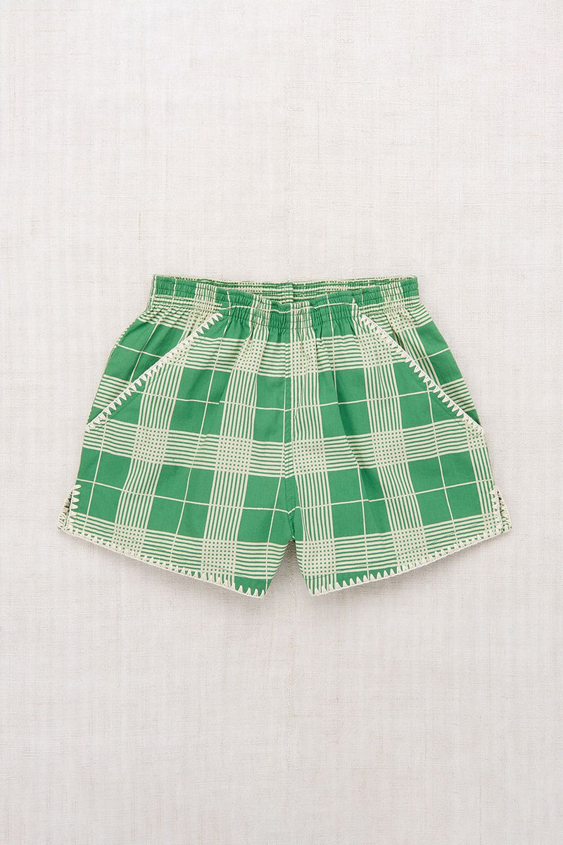 Traveler Short | Bottle Green Piazza