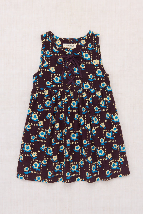 Corduroy Agatha Dress | Raisin Windowbox