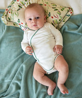 Crossbody One-Piece | Seafoam Piping