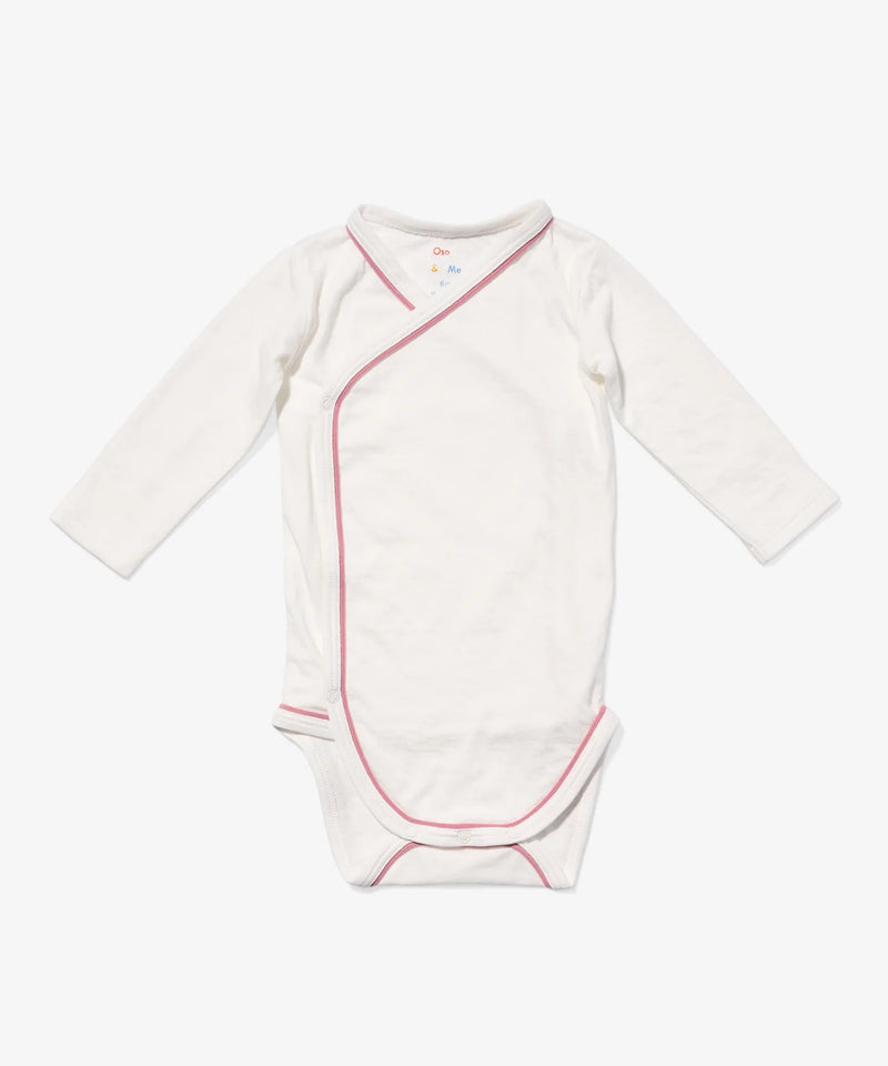 Crossbody Onesie | Rose Piping