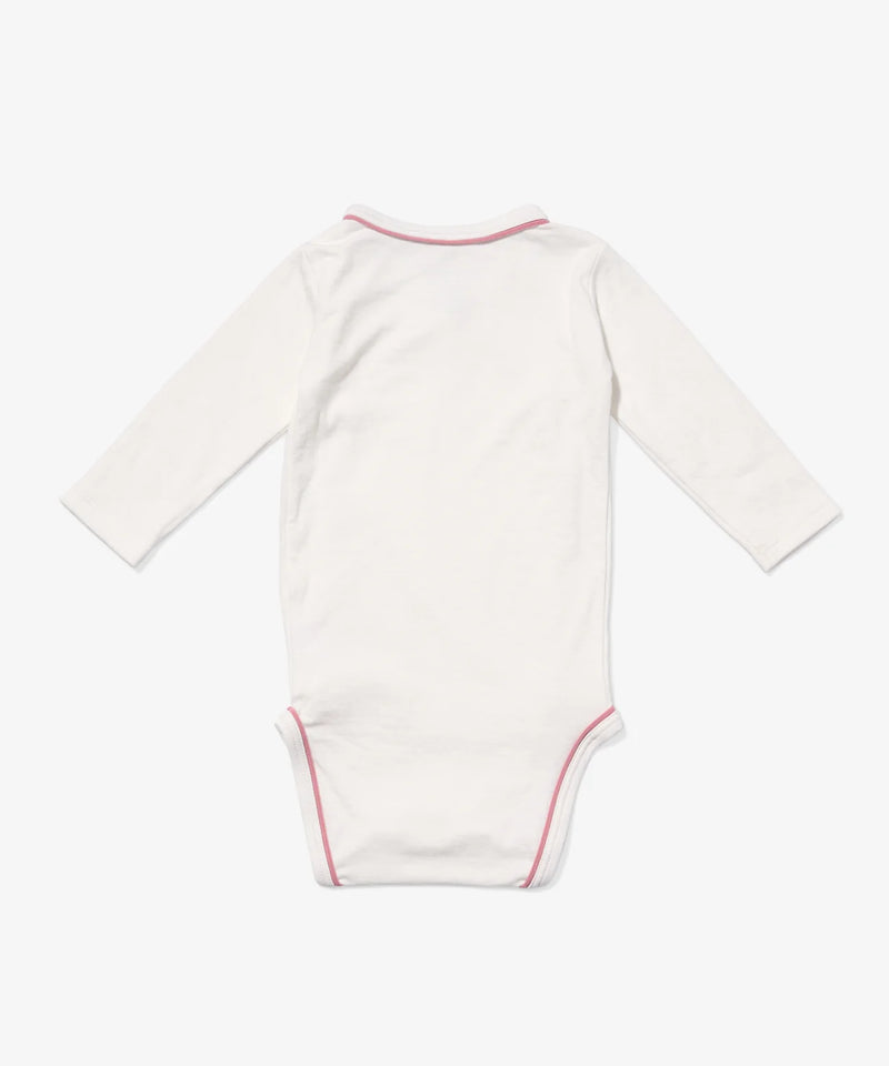 Crossbody Onesie | Rose Piping