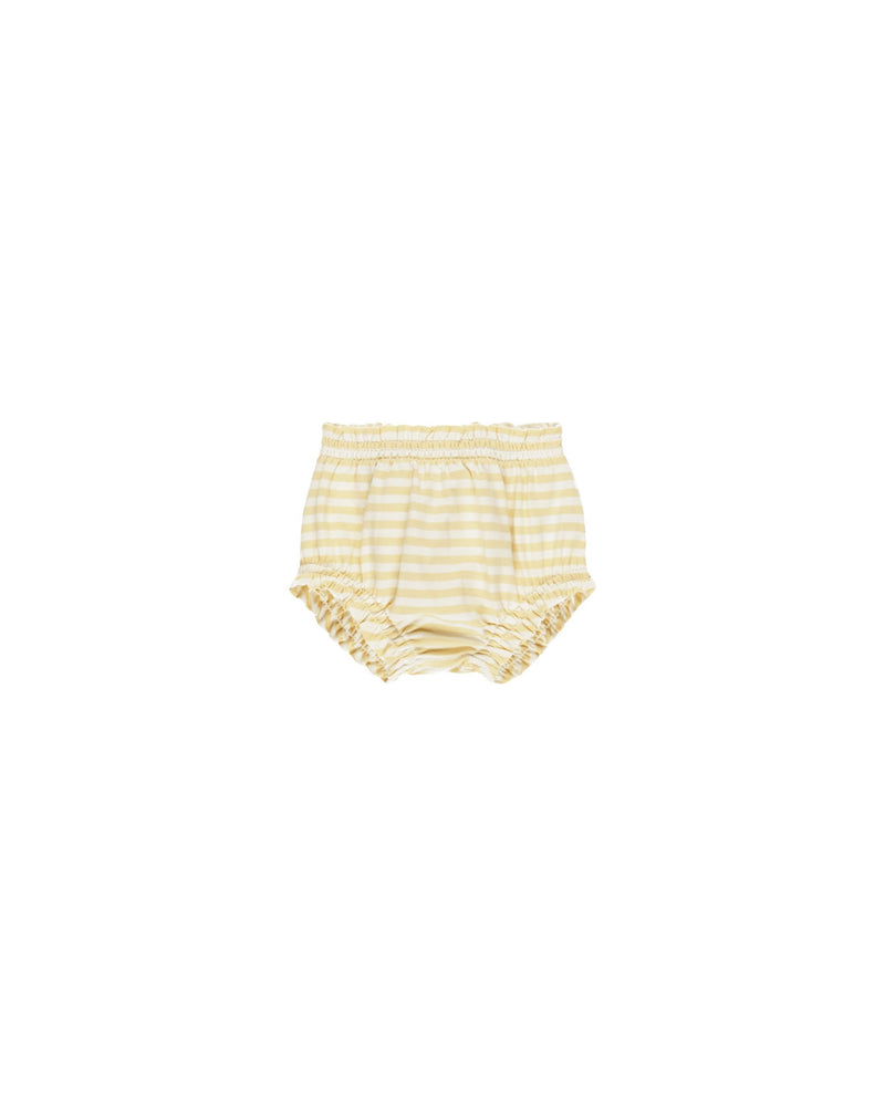 Gathered Bloomer | Yellow Stripe