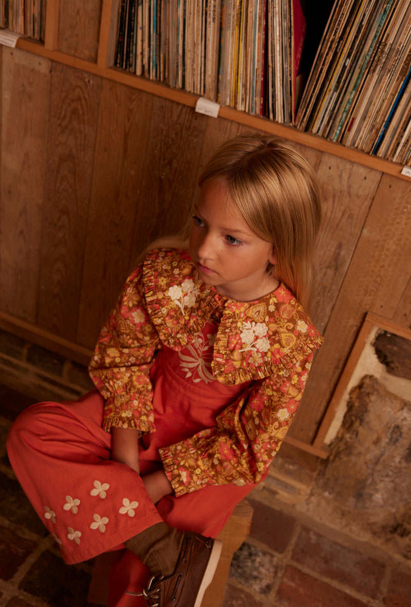 Dionne Blouse | Autumn Harvest Floral