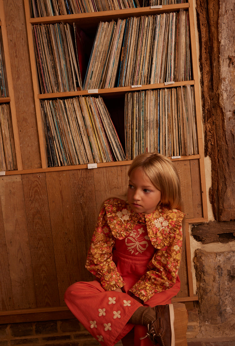 Dionne Blouse | Autumn Harvest Floral