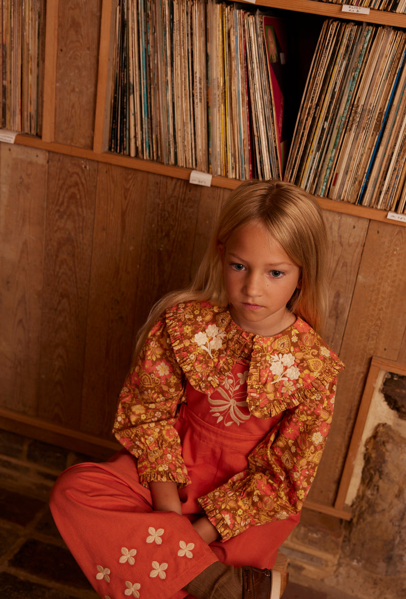 Dionne Blouse | Autumn Harvest Floral