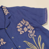 Donny Embroidered Shirt | Azul