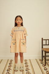 Dora Dress | Satin Pink