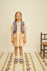 Dora Dress | Satin Pink