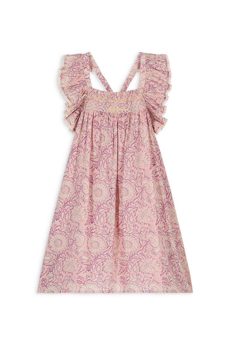 Dress Mystralia | Pink Daisy Garden