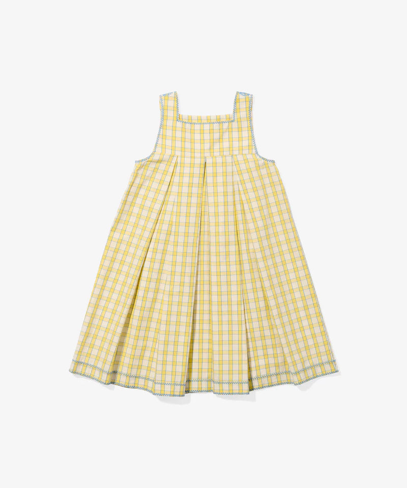 Daisy Dress | Yellow Picnic Check