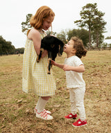 Daisy Dress | Yellow Picnic Check