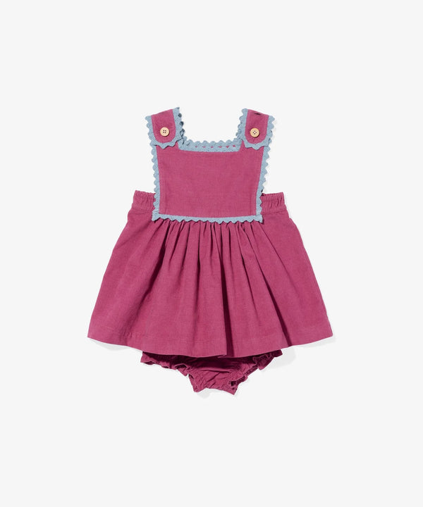 Dorothy Baby Dress | Boysenberry Corduroy