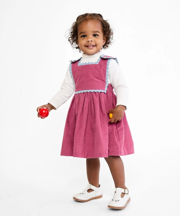 Dorothy Baby Dress | Boysenberry Corduroy