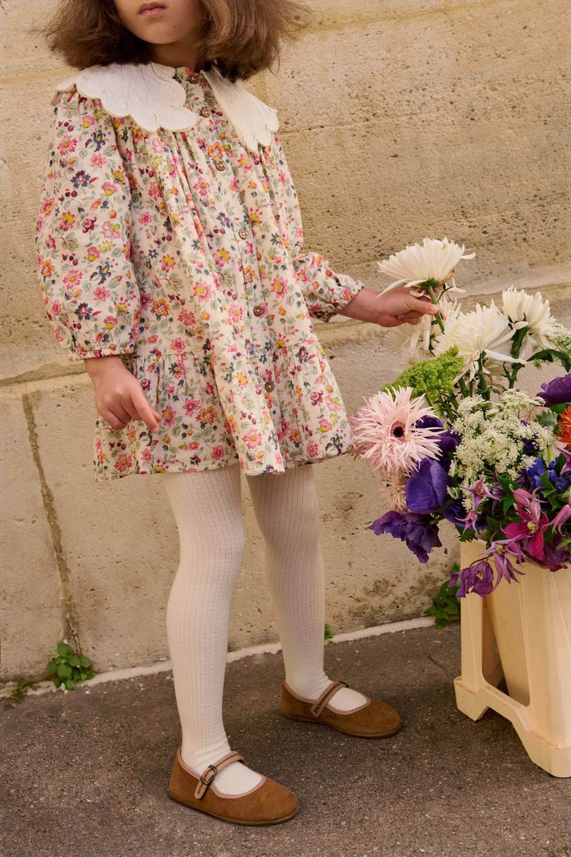 Dress Heidi | Cream Wild Flowers