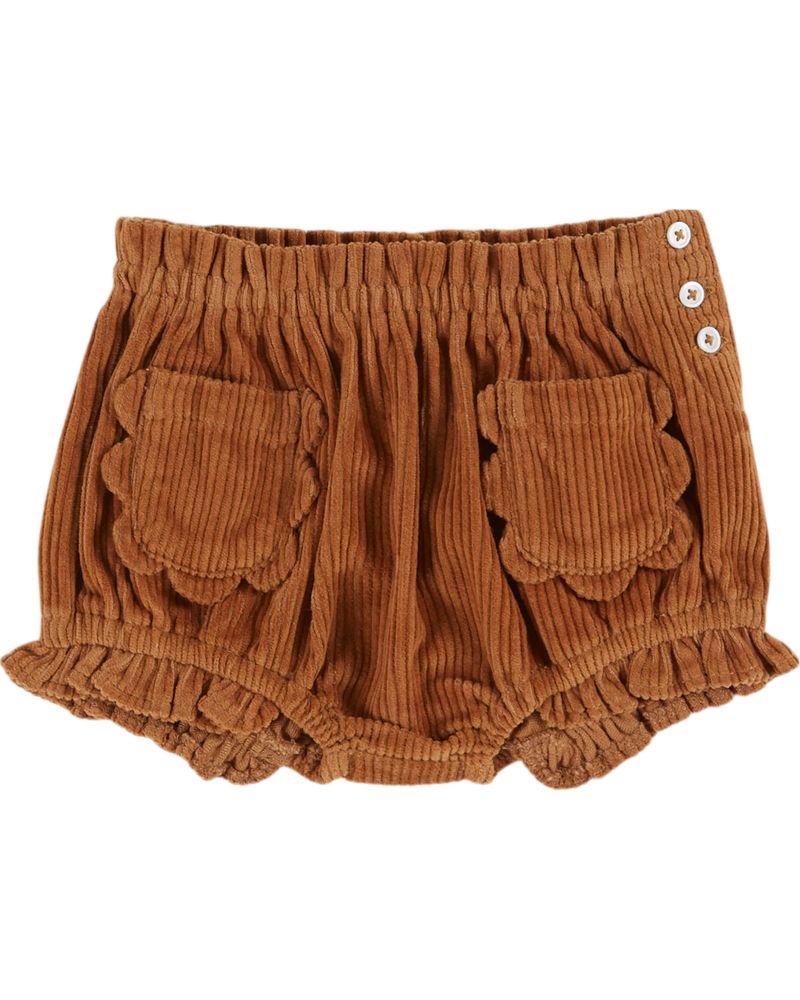 Bloomer Velours Pouches Fleurs | Pecan