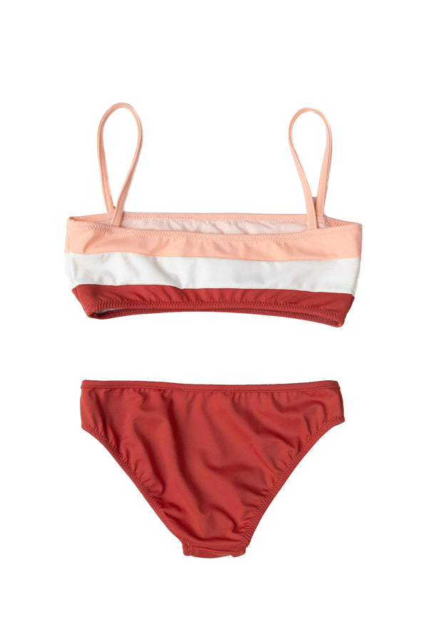 Eve Bikini | Terracotta and Peachpink