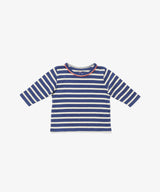 Edward Baby Long Sleeve T | Marine Stripe