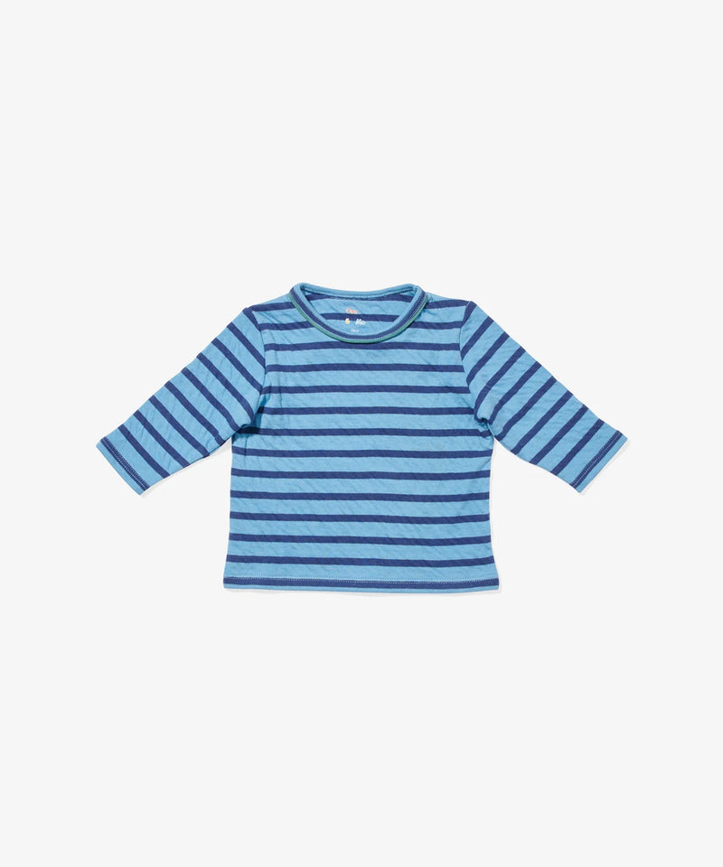 Edward Baby Long Sleeve T-Shirt | Ocean Stripe