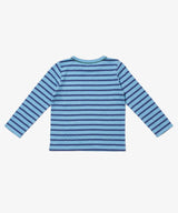 Edward Long Sleeve T-Shirt | Ocean Stripe