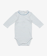 Edward One-Piece | Dusty Blue Mini Stripe