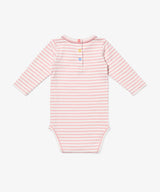 Edward One-Piece | Dusty Rose Mini Stripe