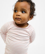 Edward One-Piece | Dusty Rose Mini Stripe