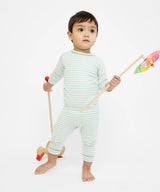Edward One-Piece |  Dusty Seafoam Mini Stripe
