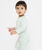 Edward One-Piece |  Dusty Seafoam Mini Stripe