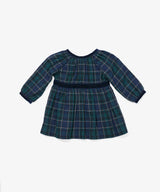 Elizabeth Baby Dress | Green Plaid
